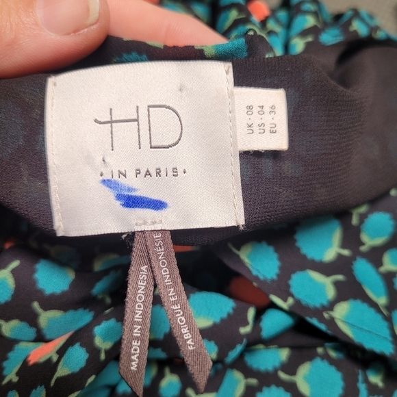 HD in Paris Black and Teal Dress - Picture 2 of 6